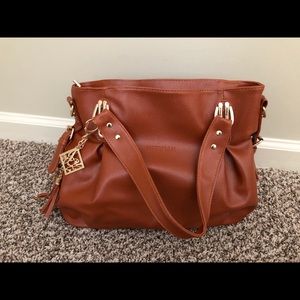 Super cute autumn orange balmain purse